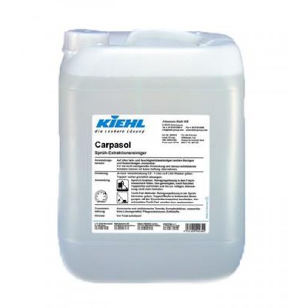 Carpasol 10L Kiehl detergent profesional spumare redusa curatare covoare Carpasol 10L Kiehl detergent profesional spumare redusa curatare covoare